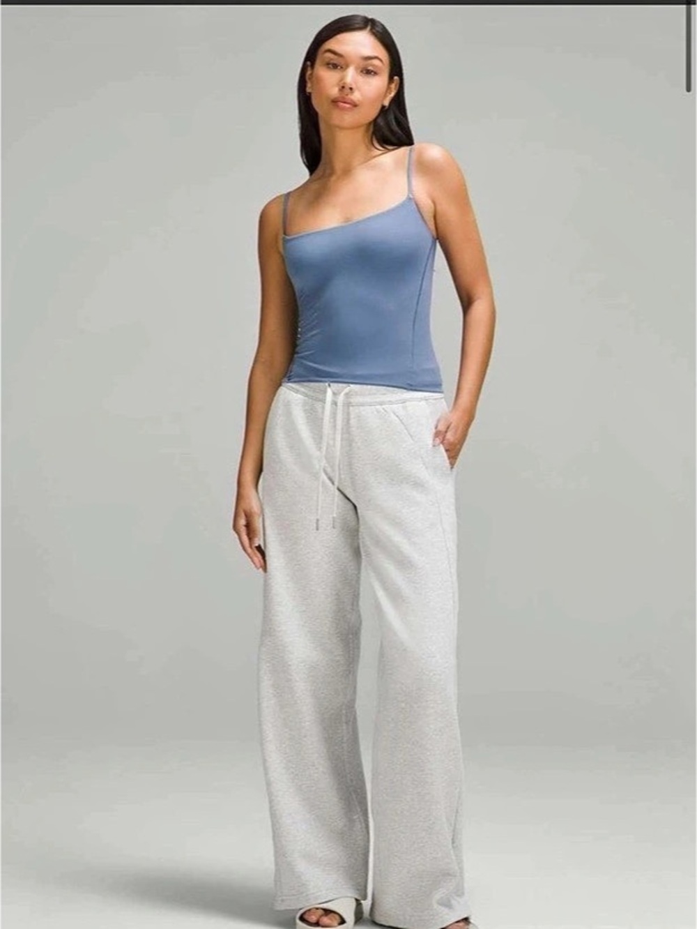 Lululemon Wundermost Ultra-Soft Nulu Spaghetti-Strap Cami Tank Top
Oasis Blue